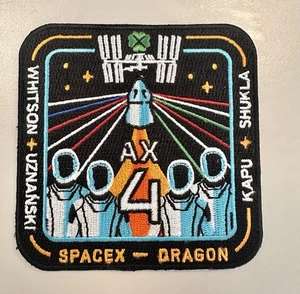 Space Axiom 4 ISS Mission Patch 3.5” Iron On - Picture 1 of 2