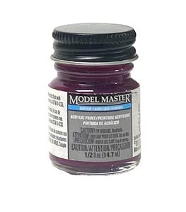 Model Master 4646 Gloss Kandy Scarlet 1/2 oz Acrylic Paint Bottle - Picture 1 of 2