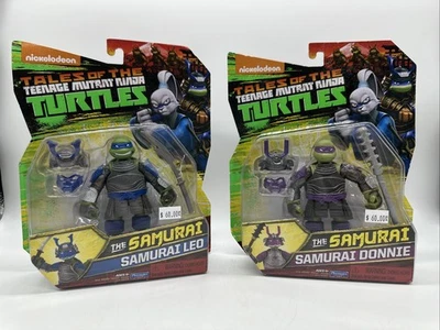 Nickelodeon 2017 Tales of Teenage Mutant Ninja Turtles TMNT Samurai Donnie & Leo - Image 1 of 4