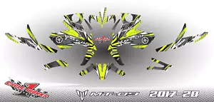 Yamaha MT-09 MT09 2017-2020 KIT DE GRÁFICOS IMPRESOS SEMIPERSONALIZADOS HUK - Imagen 1 de 4