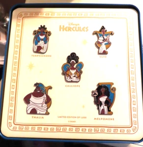 Disney Pin D23 Hercules 25th Anniversary The Muses Pin Set LE 1000 - Bild 1 von 7
