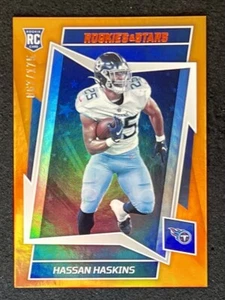2022 Rookies & Stars Orange /175 Rookie Card Hassan Haskins Tennessee Titans  - Picture 1 of 3