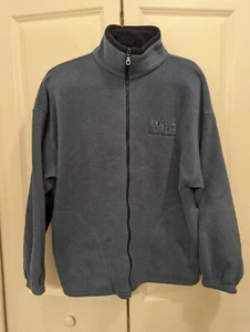 Trading Company Vtg Mount Rushmore Zip Fleece Jacket Size Large - Picture 1 of 5