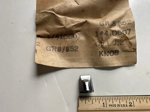 NOS GM Oldsmobile Olds Heater Control Knob #410607, Circa 1970s - Picture 1 of 10