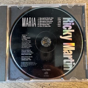 Martin, Ricky : Maria CD, See Description Of 6 Song Recordings - Picture 1 of 1