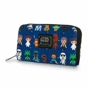 Official Loungefly Star Wars Kawaii Character Purse Wallet *Brand New* - Picture 1 of 3