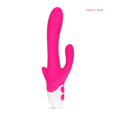 Sexy Vibratore Massaggiatore Rosa Rabbit Sex toys 10 Diverse Vibrazioni USB - Bild 1 von 4