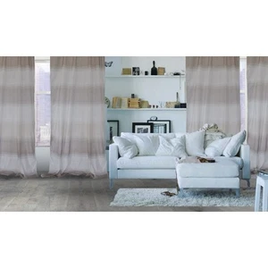 Rideau Capoverde blanc, beige et marron clair (col.1) - Bild 1 von 1