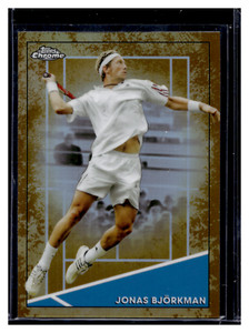 2021 TOPPS CHROME TENNIS JONAS BJORKMAN CLAY COURT REFRACTOR SP 14 $1.25FLATSHIP