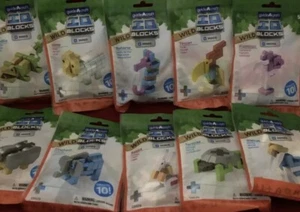 Set of 10 GuideCraft 10 Blocks Minis WILD Building Sets - Picture 1 of 1