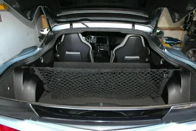 Rede de carga de malha estilo envelope médio porta-malas para Chevrolet Corvette 2014-2020 nova - Imagem 1 de 4