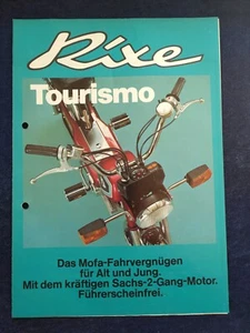 Rixe Tourismo EL E ELS Mofa Prospekt gelocht - Picture 1 of 3