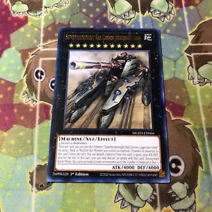 Yugioh Superdreadnought Rail Cannon Juggernaut Liebe MGED-EN066 Rare 1st Ed VLP - Picture 1 of 1
