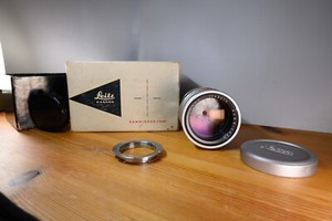 Leica 90 mm f/2 Summicron SEOOF LTM verpackt mit LTM-M Ring Portrait Prime Objektiv