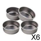 6X 4x Chafer Canned  Fuel Holder Buffet Warmer for Hiking, Outdoor, Cooking