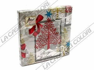 AMBIENTE - LUNCH SERVIETTEN - MODERN X-MAS - 33x33cm - PAKET 20 STÜCK - Bild 1 von 1