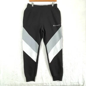 Champion The Reverse Weave Colorblock Jogger Jogginghose Hose Herren M schwarz - Bild 1 von 14