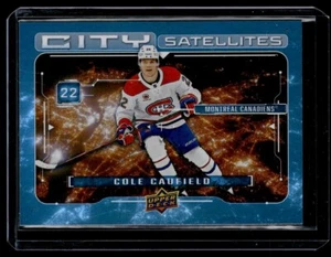 2024-25 Upper Deck City Satellites #CS-13 Cole Caufield - Picture 1 of 2