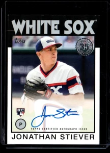 Jonathan Stiever 2021 Topps 35th Anniversary 1986-2021 (RC) Autograph Mint+ - Picture 1 of 2