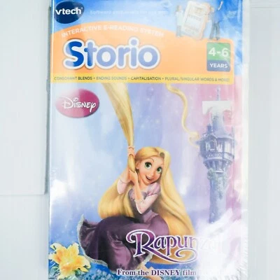 NEW Vtech Storio: Rapunzel - Interactive E-Reading System Ages 4 - 6 Software CD - Image 1 of 4