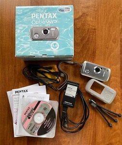 Pentax Optio WP 5.0MP Digital Camera w/ Battery, Charger and Accessories - Picture 1 of 7