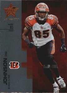 CAMISETA USADA DE JUEGO DE LONGEVIDAD CHAD JOHNSON 2007 DONRUSS NOVATOS Y ESTRELLAS #/250 - Imagen 1 de 1