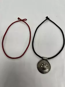 Vintage Tuareg Silver Amulet Necklace Hand Made - Picture 1 of 14