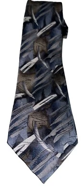 Corbata para hombre J. GARCIA 100 % seda diseñador colección ZOOT #54 azul múltiple Foto 1 de 4