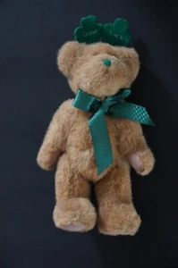 BOYDS BEARS COLLECTION PELUCHE SNODATO POSABILE BUONA FORTUNA ORSACCHIOTTO 8" PELUCHE - Foto 1 di 3