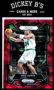2023-24 Panini Prizm Prizms Red Ice #193 Paul Pierce Boston Celtics - Picture 1 of 2