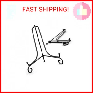 TR-LIFE Plate Stands for Display - 6 Inch Holder + Metal Easel Stand for Picture - Picture 1 of 2