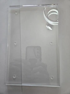 Plastic Acrylic Sign Holder 5.5×8.5 - Picture 1 of 4