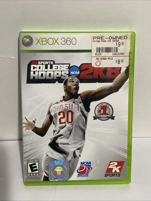 College Hoops 2K8 (Microsoft Xbox 360,) No Manual Basketball Game Tested - Image 1 of 4