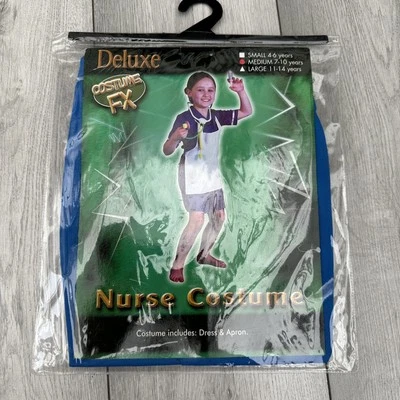 Disfraz de enfermera infantil | Doctor | Vestido azul | Niños 7-10 años Foto 1 de 4