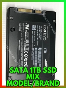 Lot of 10 2.5 SATA 1TB SOLID STATE DRIVE SDD DIFFERENT MODELS AND BRANDS - Picture 1 of 4