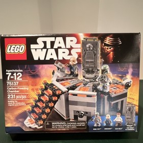 LEGO Star Wars: Carbon-Freezing Chamber #75137 100%COMPLETE w/ box, instructions