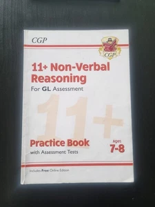 CGP 11+Non-Verbal Reasoning, GL Assessment Practice Book Age 7-8 - Picture 1 of 1