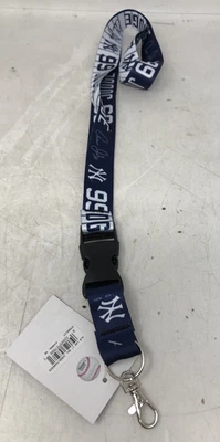 New York Yankees Aaron Judge Lanyard 1",Blue White Black - Image 1 of 4
