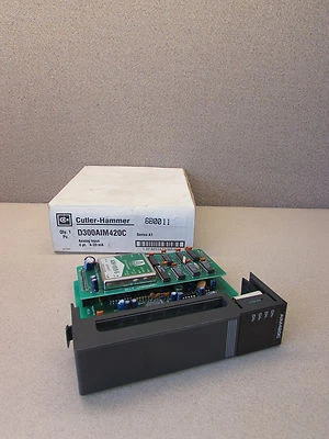 CUTLER HAMMER D300AIM420C ANALOG INPUT MODULE - Image 1 of 4