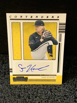 Sam Howard 2021 Panini Contenders Auto Pittsburgh Pirates - Image 1 of 2