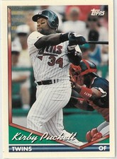 1994 Topps Baseball Card Singles (1-792) - Pick the Cards to Complete Your Set