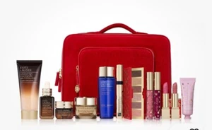 ESTEE LAUDER 2023 Holiday Gift Cool Set 11 Full Size + 1 Travel Case New In Box - Picture 1 of 5
