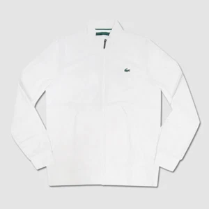 Lacoste Stretch Zip-Up Jacket Men's Tennis Jacket Sports Top NWT SH344453NWSZ92 - Picture 1 of 5