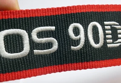 Correa de hombro para cuello para cámara digital Canon EOS 90D negra-roja - genuina como nueva Foto 1 de 4