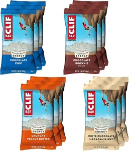 CLIF BAR Energy Bars Choose Flavor (2.4 Ounce Protein Bars, 12 Count) - Picture 1 of 4