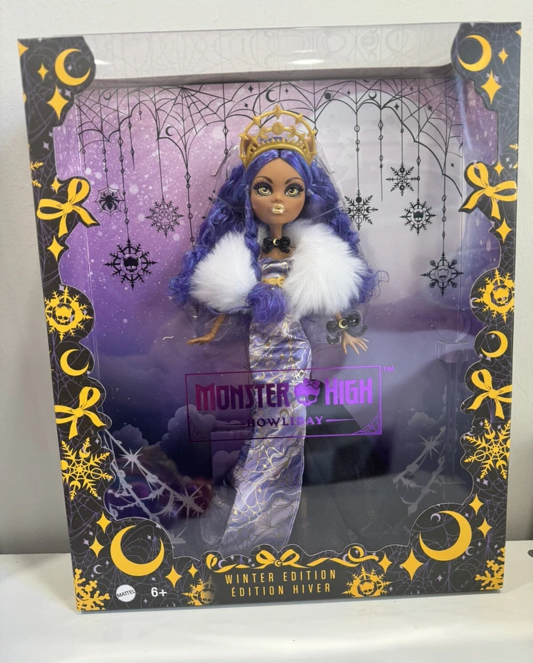 2023 Mattel HNF97 Monster High Howliday Winter Edition Clawdeen Wolf Doll