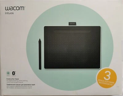 Wacom Intuos Stift-Tablett (Größe: M, mit Bluetooth ), Medium OVP - Bild 1 von 2