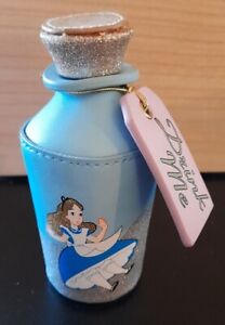 Disney Alice In Wonderland Primark Purse Bottle Drink Me Shaped Glitter Cute New