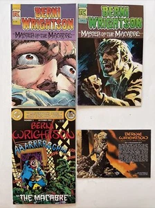 Berni Wrightson Master of the Macabre 1-3 Eclipse 1983 en muy buen estado/casi nuevo + tarjeta promocional de lujo - Imagen 1 de 24