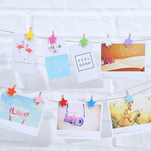 Wall Hanging Photo Holder Photo Display Picture Frame Hanging Picture Frame - Picture 1 of 12